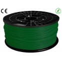 FIL imprimante 3D ABS 1.75 mm couleur VERT FONCE 1kg CE-ROHS